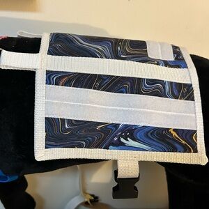 Service Dog Cape- White Marble